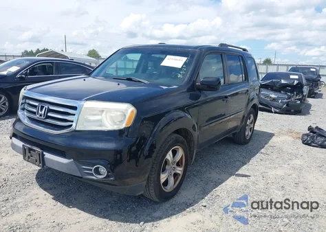 2015 Honda Pilot Ex-L from USA, damaged, VIN 5FNYF3H53FB015590